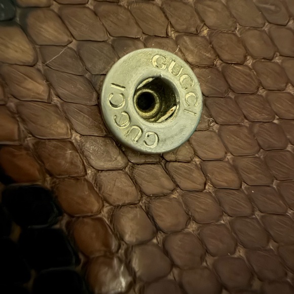 Vintage Gucci Python Greenwich Wallet - Picture 9 of 10